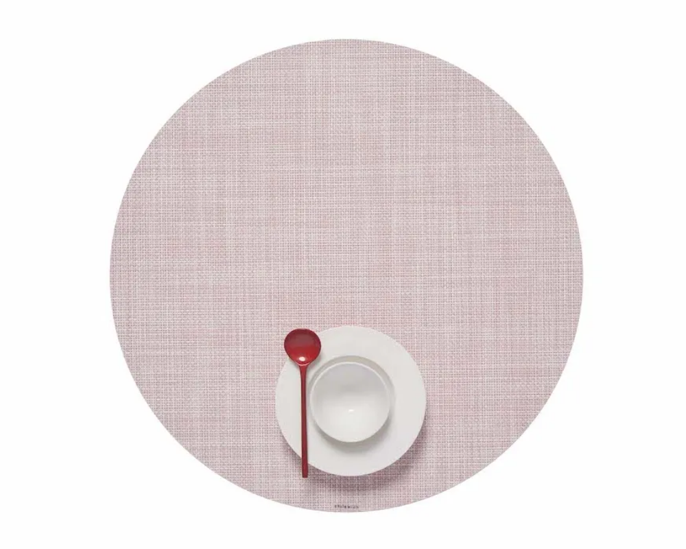 Mini Basketweave Round Placemat