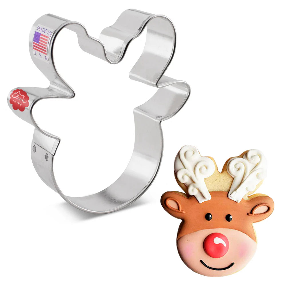 Reindeer Head Cookie Cutter