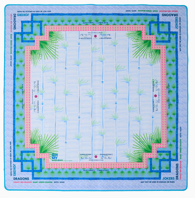 Mahjong Mat-Palm Paradise