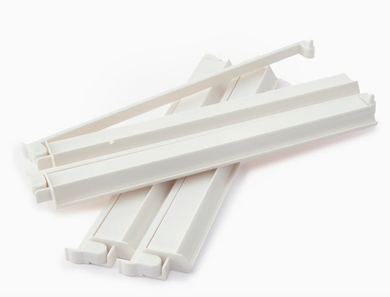 White Acrylic Rack & Pushers