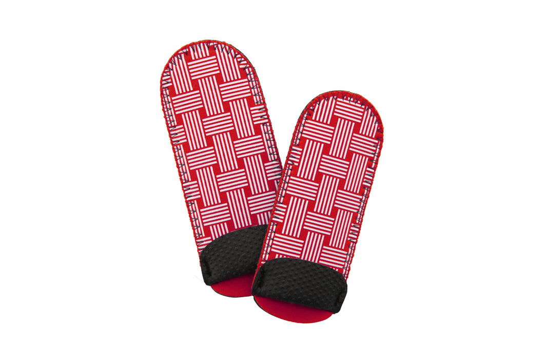 Pan Handle Holder Cherry & White