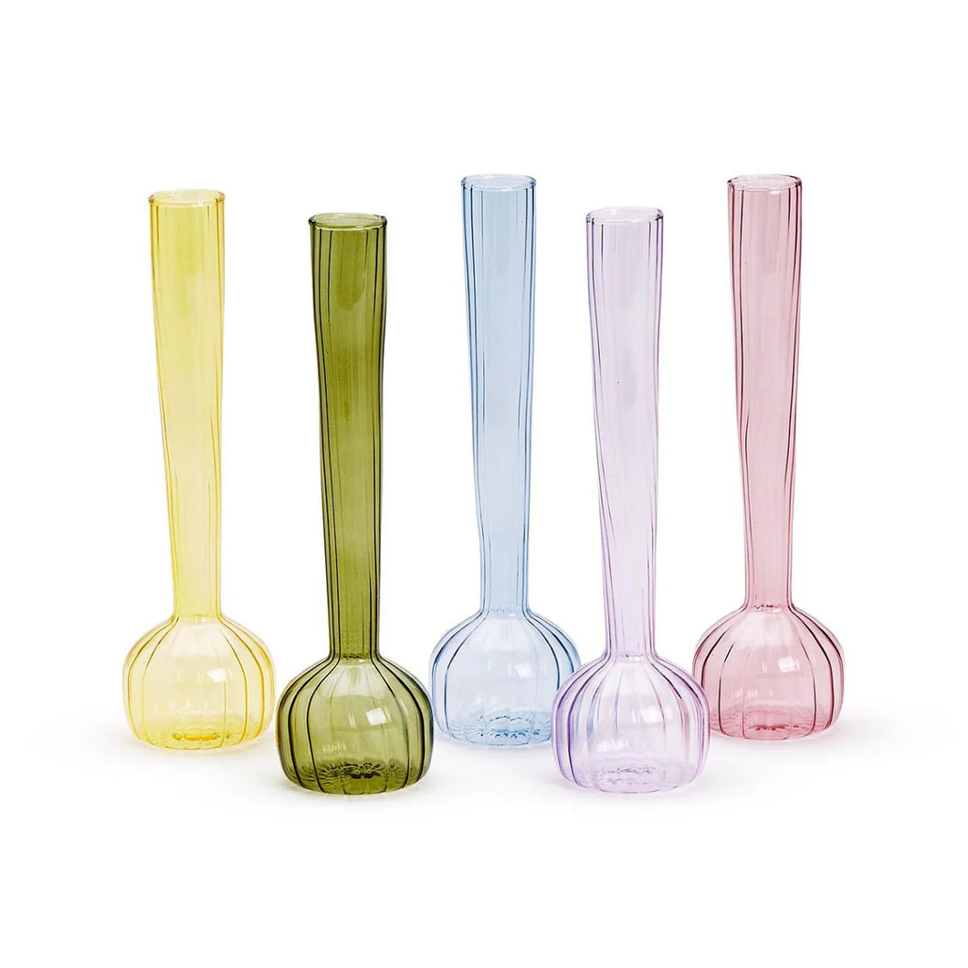 Swirl Bud Vase- Green