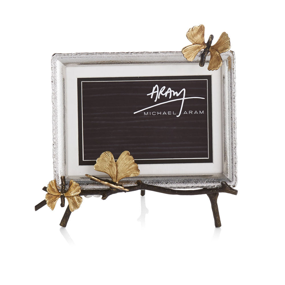 Butterfly Ginkgo Easel Frame