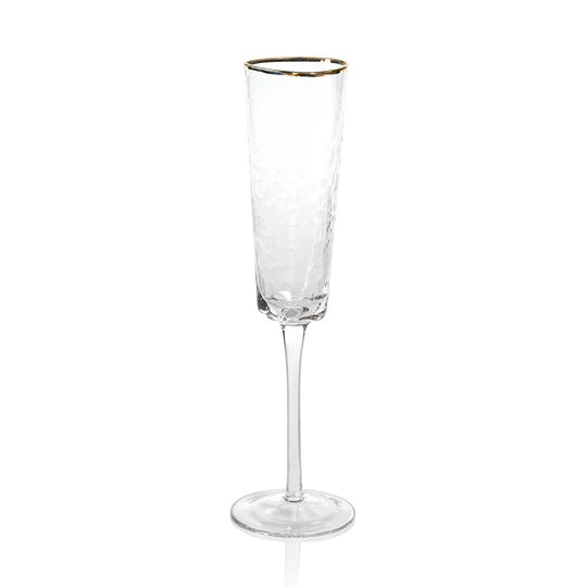 Aperitivo Triangular Champagne Glass