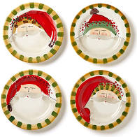 Old St. Nick Salad Plate