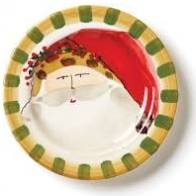 Old St. Nick Salad Plate