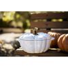 Pumpkin Cocotte 3.75 QT-White