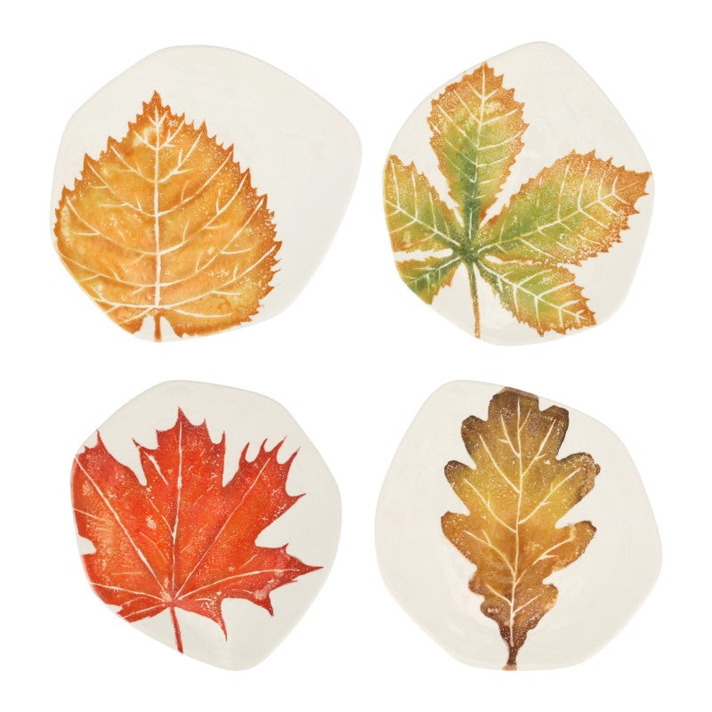 Vietri Autunno Salad Plates