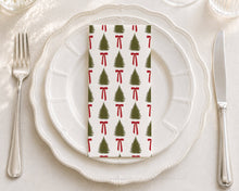 Festive Trees - Printed Guest Towel