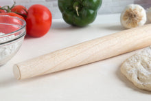 French Rolling Pin with Tapered Ends, Wood, 20"