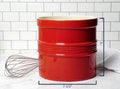 Red Tool Crock