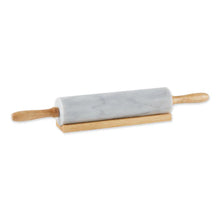 Grey Marble Rolling Pin