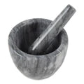 Grey Marble Mortar & Pestle