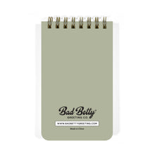 Jumping to Conclusion - Funny 3x5 Spiral Memo Notepad