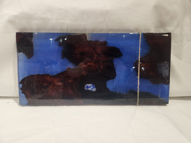 Old Growth Redwood Charcuterie Board-Blue Sparkle