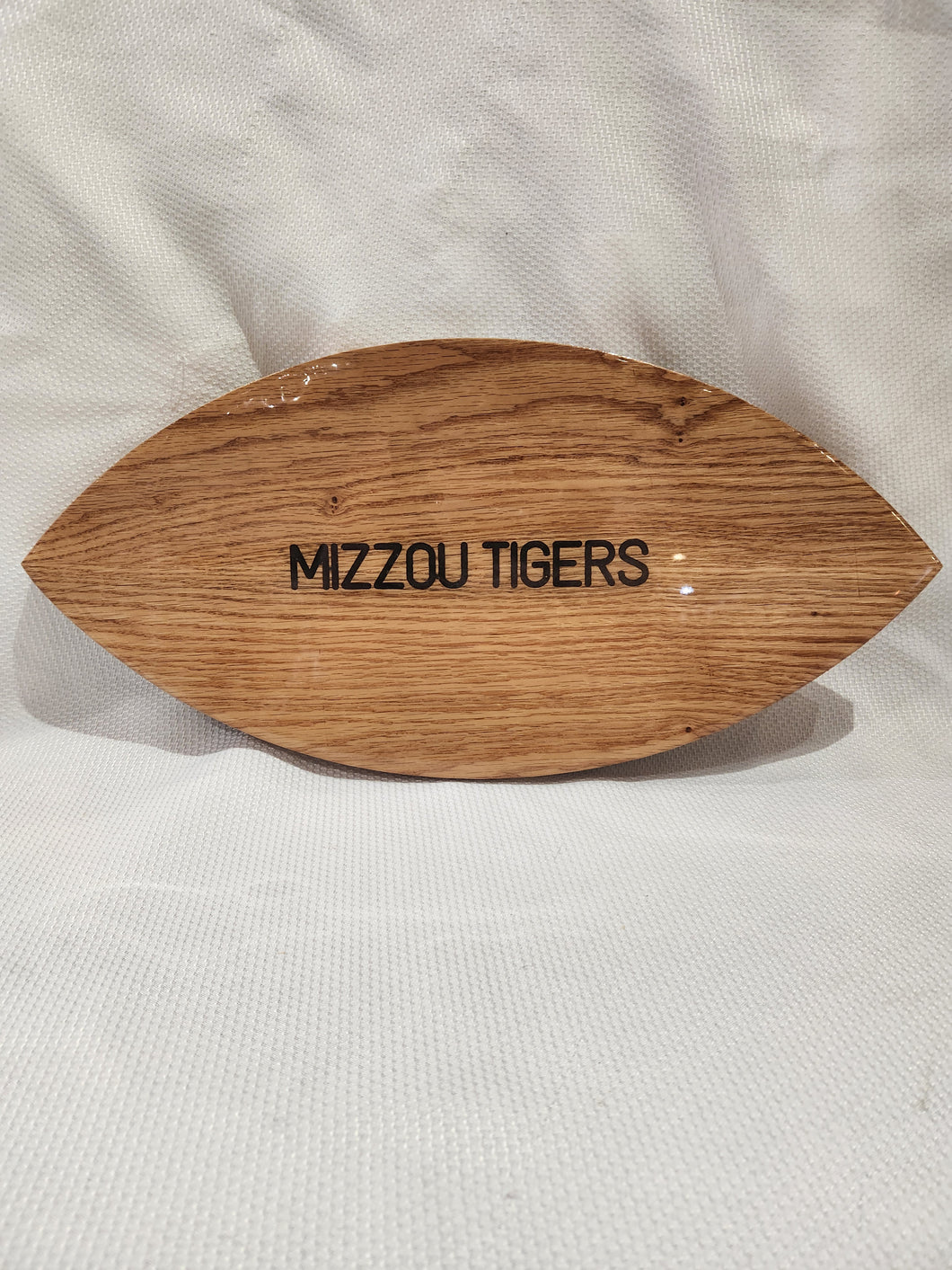 Football Shaped Board on Feet (MIZZOU TIGERS)