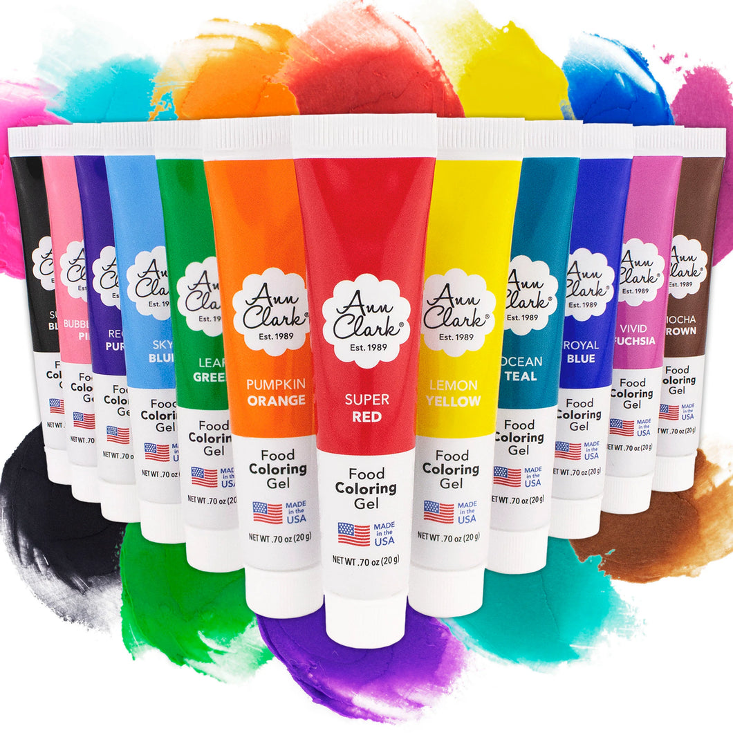 Food Coloring Gel (12 Pack)