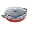 Brasier W/Glass Lid 3.5 Qt - Cherry