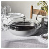 Brasier W/Glass Lid 3.5 Qt  Graphite Gray