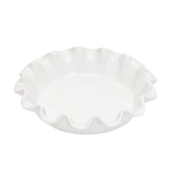 Ruffled Pie Dish-Sugar