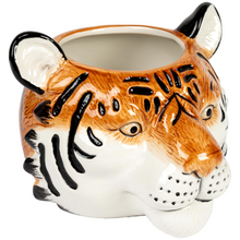 Ceramic Tiger Head Planter