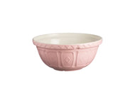 Cane Mixing Bowl-11"-Powder Pink