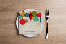 Hanging Ornaments Cocktail Napkin