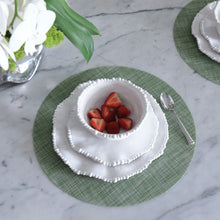 Vida Round Green Placemat
