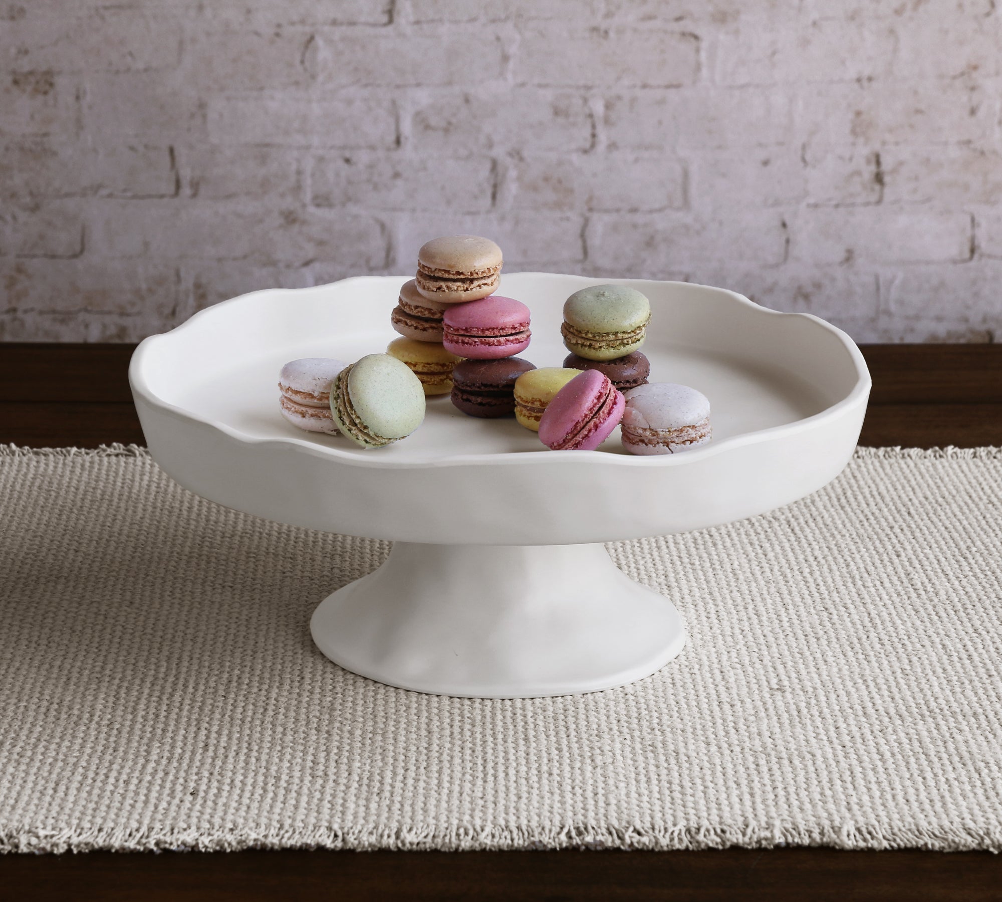 Beatriz Ball Vida Nube Pedestal Cake Plate - Thumbnail 3