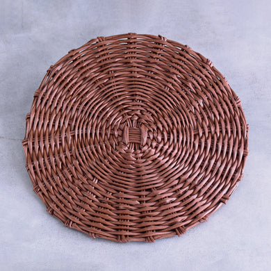 Faux Wicker Placemats S/4