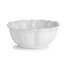 Bella Bianca Rosette Large Round Bowl