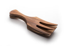 Large Fruit and Salad Utensil Set, Acacia, 10"