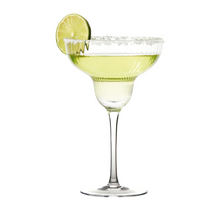 Empire Clear Ribbed Margarita Glasses