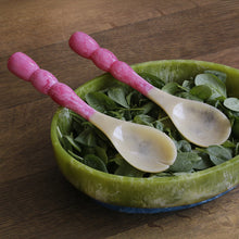 Resin Bubble Salad Server