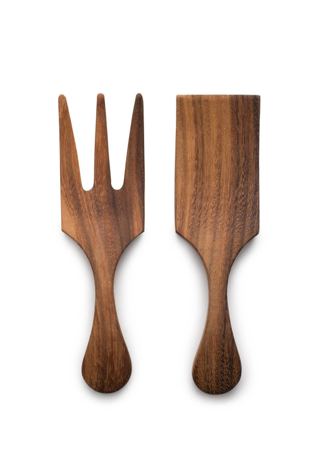 Large Fruit and Salad Utensil Set, Acacia, 10