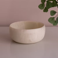Sorbet Coconut Large Round Bowl