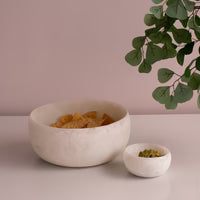 Sorbet Coconut Large Round Bowl