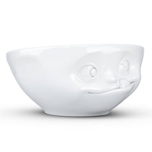 11 Oz. Bowl, Tasty Face, White
