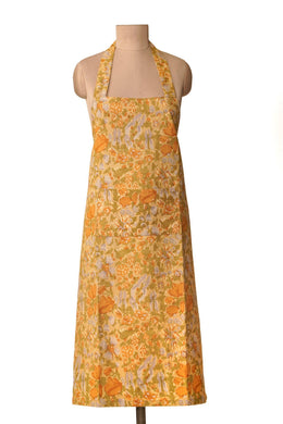 Jardin Mustard & Grey | Apron