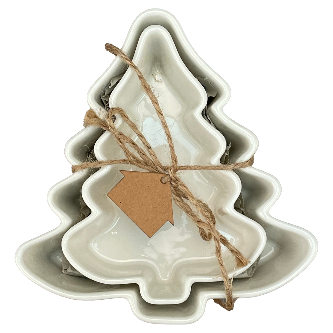 Trees Porcelain dish set/2