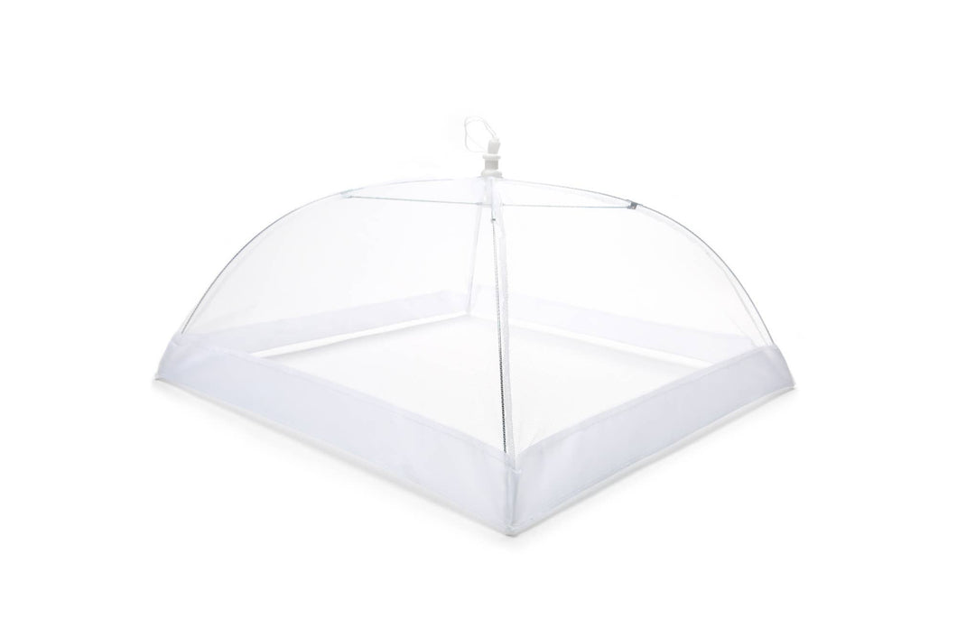 Giant Square Food Umbrella, Mesh Screen, 18