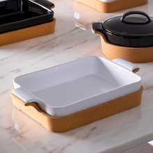 Rectangular Baker with Cork Tray