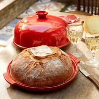 Bread Cloche-Burgundy
