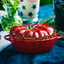 Tomato Ceramic Cocotte 16 oz.