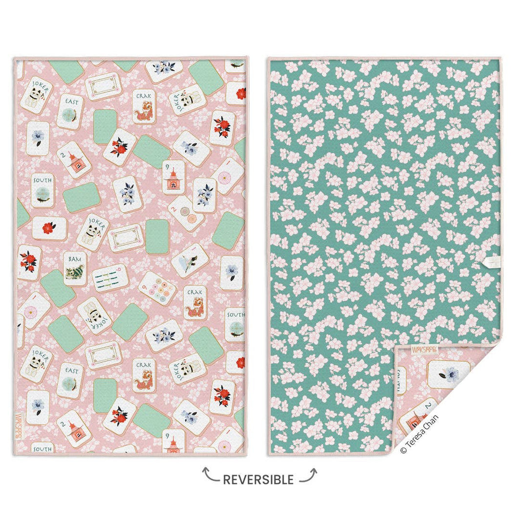 Mahjong Microfiber Kitchen Towel
