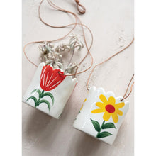 Hand Painted Hanging Planter