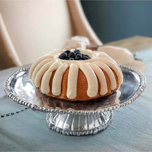 Pedestal Organic Pearl Nova Plate (Round)