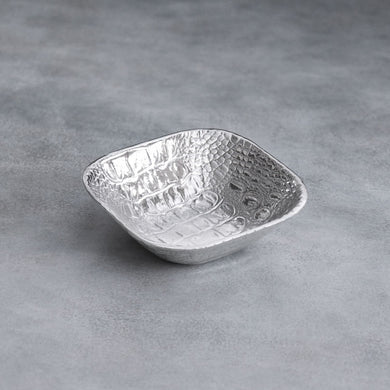 PIELES Croc Sm Square Bowl