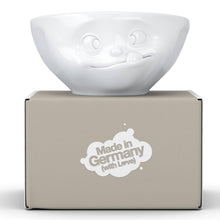 11 Oz. Bowl, Tasty Face, White