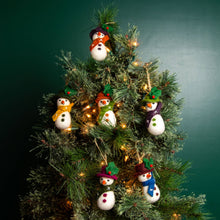 Ornament - Felt Winter Snowmen - Assorted